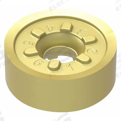 WIDIA Round Milling Insert: RNGJ64EML, RNGJ190600EML (MPN 6010141) - Round (R) Indexable Milling Inserts