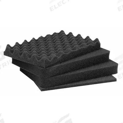 NANUK CASES Foam Inserts: 13 3/4 in x 9 1/4 in, 5 1/2 in Foam Thick - Cubed Pick & Pull Foam Inserts