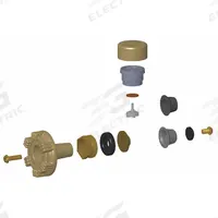 WOODFORD MFG. Hydrant Repair Kit: 17, Brass, Brass (MPN RK-17 MH). Key specifications — Product Type: Hydrant Repair Kit; Material: Brass; Color/Finish: Brass; Includes: 17VB Float Kit; Brand: WOODFORD MFG..