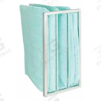 GRAINGER Pocket Air Filter: 24 in x 12 in x 18 in, MERV 11, Orange, Synthetic, 3 Pockets (MPN 6B677). Key specifications — Display Sell UOM: EA; Brand: GRAINGER; Media Material: Synthetic; Performance Rating: MERV 11.