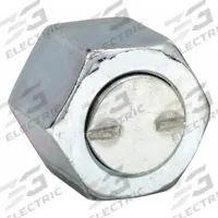 PARKER Compression Fitting Cap: 3/8 in OD Size, 11/16"-16 Thread Size, O-Ring Face Seal, Steel (MPN 6 FNL-S). Key specifications — Brand: PARKER; Series: Seal-Lok.