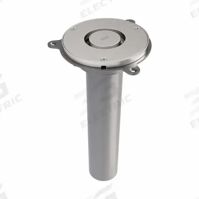 ZURN Floor Drain: Round, Stainless Steel, 12 1/2 in Overall Ht, 2 in Nominal Pipe Size - Institutional Shallow Pour Floor Drains