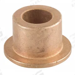 BUNTING BEARINGS Flanged Sleeve Bearing: Bronze, 5/8 in Bore, 7/8 in OD, 1/2 in Lg, 3 PK (MPN DPEF101408). Key specifications — Brand: BUNTING BEARINGS.