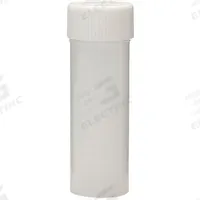 APPROVED VENDOR Scintillation Vial with Cap: Scintillation, HDPE, 6 mL, 17 mm Body Dia, Non-Sterile (MPN 986644). Key specifications — Sub-brand: Sampule Vial; Neck Size: 18 mm; Self-Standing: Self-Standing; Brand: APPROVED VENDOR; Vial Type: Scintillation; Body Color: White; Includes Closure: Yes; Bottom Shape: Round.