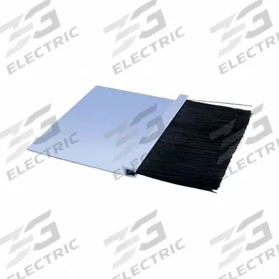 AMERICAN GARAGE DOOR SUPPLY Brush Seal: Straight, Polypropylene, 2 in Brush Lg - Material Handling