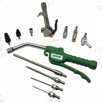 SPEEDAIRE Air Gun Kit: Pistol-Grip Grip, Aluminum/Plastic, 1/4 in Female NPT, 10 Nozzle(s), Straight (MPN 52CF84). Key specifications — attr1328526: Aluminum; attr1328500: Rubber Tip; attr1328508: SPEEDAIRE; attr1328515: No; attr1328533: No.
