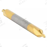 APPROVED VENDOR Center Drill: Plain Type, #1, 60°, 1 1/2 in Overall Lg, TiN Coated Carbide (MPN 300-001503). Key specifications — Brand: APPROVED VENDOR; End Type: Double End.