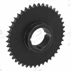 TSUBAKI Single Strand Sprocket: For 40 Chain, 42 Teeth, 6.691 in Pitch Dia, 6.972 in Outside Dia (MPN 40BTL42). Key specifications — Brand: TSUBAKI; Required Bushing Series: 1610.