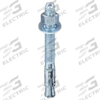 DEWALT Wedge Anchor: 6 in Overall Lg, 1 in Dia, 1"-8 Thread Size, 2 3/8 in Thread Lg, Steel, 10 PK (MPN 7461SD1-PWR). Key specifications — Brand: DEWALT; Anchor Type: Wedge; Finish Type: Zinc Plated.
