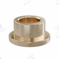 Flanged Sleeve Bearing: Bronze, SAE 841, 6 mm Bore, 9 mm OD, 6 mm Lg, -35°F to 300°F, 10 PK (MPN FFM0609-06B). Key specifications — System of Measurement: Metric; Material Grade: SAE 841; Flange Type: Flanged; Brand: OILITE.