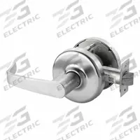CORBIN Door Lockset: Passage Lever Locksets, Chrome, ADA Compliant (MPN CLX3380 NZD 626). Key specifications — Ligature Resistance: Not Ligature-Resistant; Brand: CORBIN; Lockset Function ANSI Code: F111; Visual Indicator Message: No Message; Lockset Style: Newport Lever; ADA Compliant: Yes; Finish: Satin Chromium-Plated.