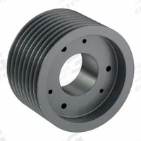 APPROVED VENDOR V-Belt Pulley: 3V600, 8 Groove, 6 in OD, Bushed Bore, SK, For 3V/3VX Belt Section (MPN 83V600SK). Key specifications — Pulley Industry Number: 3V600; Pitch Diameter: 6 in (3V); For Belt Section (broad, with similar types): 3V or 3VX.