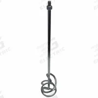 BN PRODUCTS USA Mixing Paddle: Single-Paddle, All Viscosity, M14 Threaded, 24 in Lg, 4 23/32 in Dia (MPN BNR005-120). Key specifications — attr117483: BNR005-120; attr117489: All; attr117479: BN PRODUCTS USA.
