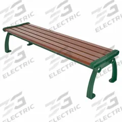 ULTRASITE Outdoor Bench: Heritage, 72 in Overall Lg, 17 in Overall Ht, Brown, Green, Plank Surface (MPN PB 6BROGFHERBAC). Key specifications — Manufacturer Part Number: PB 6BROGFHERBAC; Brand: ULTRASITE; Frame Color: Green; Product Type: Outdoor Bench; Seat Color: Brown; Series: Heritage.