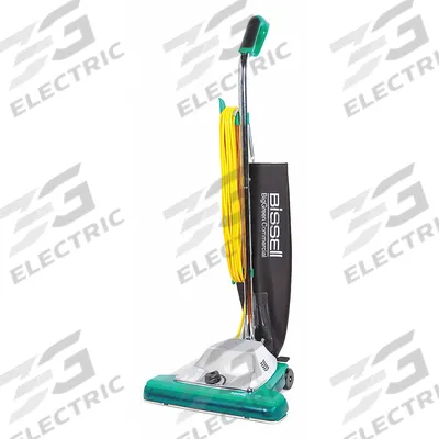 BISSELL COMMERCIAL Upright Vacuum Cleaner: 16 in Cleaning Path Wd, 105 cfm Air Flow, 17 lb Wt - Corded Upright Vacuums
