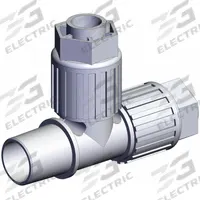 SMC High Purity Fitting: 1/2 in OD x 1/2 in OD x 1/4 in Pipe/1/2 in OD x 1/2 in OD x 4 in Pipe Size (MPN LQ3R4C-MN). Key specifications — Series: LQ3; Brand: SMC; Standards: RoHS6, RoHS10.