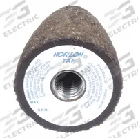 NORTON Grinding Cone: Type 16, 2" x 3" x 5/8"-11, Zirconia Alumina, 20 Grit, NorZon Plus 4NZ ZA, 1 (MPN 61463644232). Key specifications — Brand: NORTON; Abrasive Hardness: R.