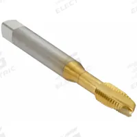 CHICAGO-LATROBE Spiral Point Tap: 1/4"-28 UNF, H3 / 2B, 3 Flute, Plug Chamfer (MPN 280405)