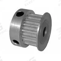 DAYTON Timing Pulley: Curvilinear, Fixed, For 6 mm Belt Wd, 17 Teeth, 3 mm Pitch, Aluminum (MPN 17-3M06-6CA2). Key specifications — Brand: DAYTON; Finish: Clear Anodized; For Belt Series: Powerhouse®.