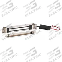 SDC Electromagnetic Lock: 10 7/16 in Lg, 1 1/4 in Wd, 1 1/2 in Ht (MPN 1566ITCD). Key specifications — Release Delay: Instantaneous; Material: Aluminum; Brand: SDC.
