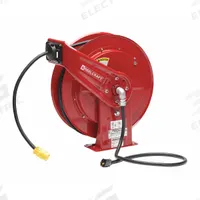 REELCRAFT Extension Cord Reel: Ratchet Lock, 100 ft Cord Lg, 12 AWG, SEOOW, 5-15R Cord Lg, 5-15P (MPN L 70100 123 3). Key specifications — Retractable Cord Ending NEMA Configuration: 5-15R; Feeder Cord Ending NEMA Configuration: 5-15P; Brand: REELCRAFT.