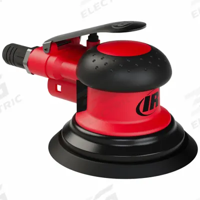INGERSOLL RAND Air Orbital Sander: 6 in Disc, Hook and Loop, 3/16 in Orbit, Central Vacuum - Self-Vacuum Random Orbital Sanders