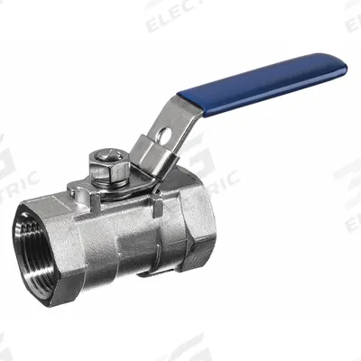 USA INDUSTRIALS Manual Two-Way Ball Valve: 4 in, 304 Stainless Steel, Straight Valve Body - Stainless Steel Ball Valves