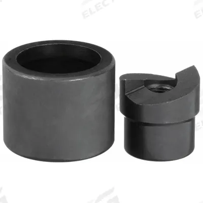 Eclipse Knockout Punch and Die Kit: 10 ga Sheet Metal Capacity (Steel), 3/4 in Nominal Size - Eclipse Knockout Punches & Dies