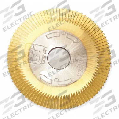 KABA ILCO Key Machine Cutter: Steel, 2.38 in Overall Dia - Key Cutting Wheels
