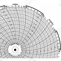 HONEYWELL Circular Paper Chart: Honeywell, -40°C to 60°C, BN 24001661-067, Honeywell, 100 PK. Key specifications — Compatible with Manufacturer Model Number: AR-100; Brand: HONEYWELL; Units Measured: Temperature °C.