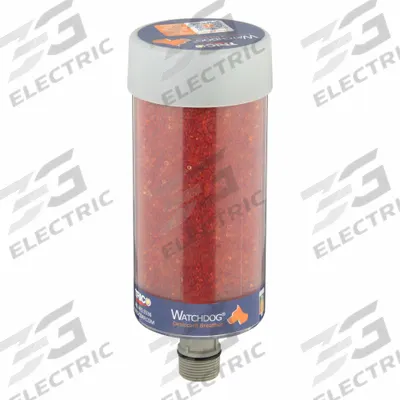 TRICO Desiccant Breather: 1" Thread Size, NPT, Male, 3 micron Particle Size - General Purpose Desiccant Breathers