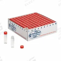 CHEMGLASS Vial: 40 mL, A, Includes Closure, Polypropylene, 28 mm Body Dia, Round, Colorless (MPN CG-4912-06). Key specifications — Body Color: Colorless; Screw Closure Size: 24-414 mm; Brand: CHEMGLASS; Bottom Shape: Round; Self-Standing: Self-Standing.