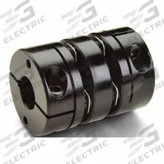 RULAND MANUFACTURING Disc Coupling: 1 1/4 in x 25 mm Bore Dia, 2 3/4 in OD, Round with Keyway (MPN DCDK44-1-1/4"-25MM-A). Key specifications — attr869742: RULAND MANUFACTURING; attr869741: Round with Keyway; attr869743: Aluminum; attr869746: Yes; attr869747: Stainless Steel; attr869761: Aluminum; attr869778: 2 with Center Spacer; attr869794: Inch to Metric Bore.