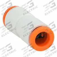 SMC Push-Fit Union Fitting: 3/8 in OD x 3/8 in OD Size, Push-to-Connect x Push-to-Connect, Brass (MPN KQ2H11-00A). Key specifications — Brand: SMC.