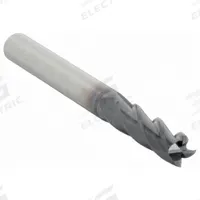 WIDIA HANITA Square End Mill: Carbide, TiAlN Coated, 4 Flute, 5/32" Mill Dia, 9/16" LOC, 2" OAL (MPN I4S0156T056R)