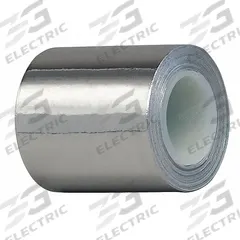 TAPECASE Foil Tape: 2 in Wd, 3 yd Lg, 4 mil Thick, Acrylic, Indoor/Outdoor, -30°F Min Temp, Silver (MPN 15D570). Key specifications — Backing Material: Stainless Steel Foil; Series: TC862.