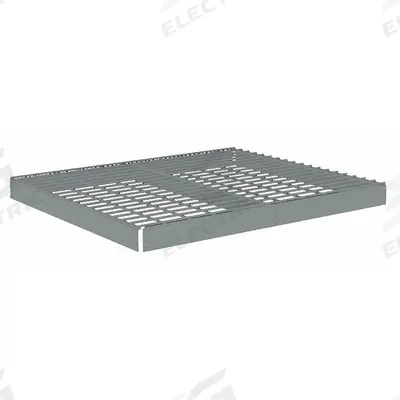 TENNSCO Shelf: 42 in x 36 in, 2,250 lb Load Capacity, Steel, 5 ga Decking, Gray - Wire Decking Shelf Kits for Boltless Shelving