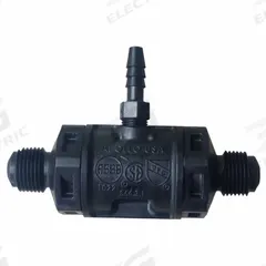 APOLLO Beverage Backflow Preventer 3/8": 4C, 3/8 in Pipe Size, MNPT x MNPT, 14 gpm Flow Rate, EPDM (MPN 4C10202A). Key specifications — Brand: APOLLO; Body Material: Plastic; Connection Type: MNPT x MNPT.