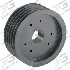 APPROVED VENDOR V-Belt Pulley: C130, 5 Groove, 13.4 in OD, Bushed Bore, E, For C/CX Belt Section (MPN 5C130E). Key specifications — Pulley Industry Number: C130; Pitch Diameter: 13 in (C); For Belt Section (broad, with similar types): C or CX.