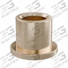 Flanged Sleeve Bearing: Bronze, SAE 841, 1/4 in Bore, 3/8 in OD, 3/8 in Lg, -35°F to 300°F, 10 PK (MPN FF317-02B). Key specifications — System of Measurement: Inch; Material Grade: SAE 841; Flange Type: Flanged; Brand: OILITE.