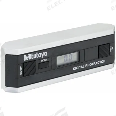 MITUTOYO Digital Protractor: -360°to 360°, +/-0.05° Accuracy, Aluminum - Digital Protractors