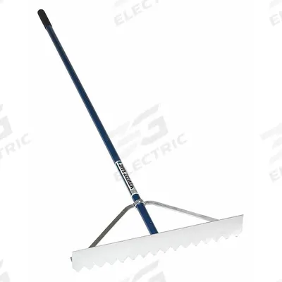 SEYMOUR MIDWEST Asphalt Lute: 30 in Blade Wd, Aluminum Head, Aluminum Handle - Road & Asphalt Rakes