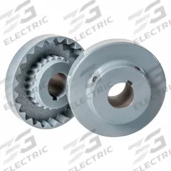 MASTERDRIVE Coupling Flange: 8 Coupling Size, 4,500 RPM Max Speed, 5 29/64 in Outside Dia, Cast Iron (MPN 8S-7/8). Key specifications — attr672411: Inch; attr672366: Round Keyed; attr85403: MASTERDRIVE.