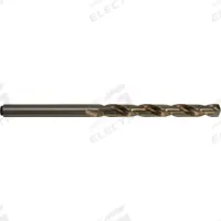 CHICAGO-LATROBE Taper Length Drill Bit: 7/32", 135° Split Point, Straw/Bronze Cobalt (MPN 44814). Key specifications — attr1233898: 0.2188.