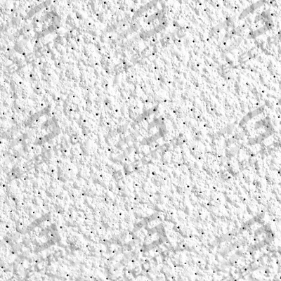 ARMSTRONG Ceiling Tile: 301A, Tundra, 24 in x 24 in, Square Lay-In, 15/16 in Grid Size - General Purpose Tiles