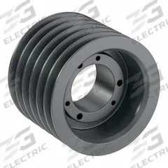 APPROVED VENDOR V-Belt Pulley: 5V590, 6 Groove, 5.9 in OD, Bushed Bore, SK, For 5V/5VX Belt Section (MPN 65V590SK). Key specifications — Pulley Industry Number: 5V590; Pitch Diameter: 5.9 in (5V); For Belt Section (broad, with similar types): 5V or 5VX.