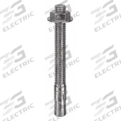 MKT FASTENING Wedge Anchor: 3 3/4 in Overall Lg, 3/8 in Dia, 3/8"-16 Thread Size, Plain, 20 PK (MPN 273833S). Key specifications — Brand: MKT FASTENING; Finish Type: Plain.