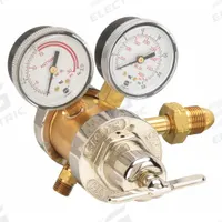 SMITH EQUIPMENT Gas Regulator: Two Stage, CGA 510 Inlet, 9/16"-18 M LH Outlet, 15 psig, Acetylene (MPN 35-15-510). Key specifications — Brand: SMITH EQUIPMENT; Manufacturer Part Number: 35-15-510; Diaphragm Material: Neoprene; Outlet Connection: 9/16"-18 M LH; Inlet Connection: CGA 510.