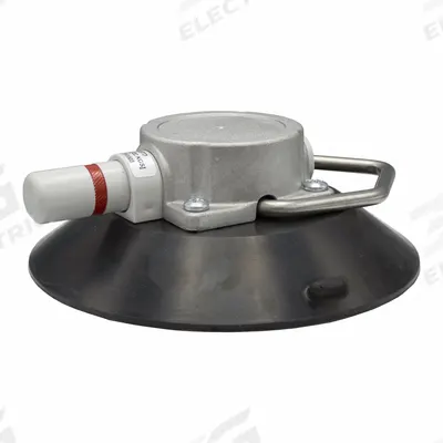 WOOD'S POWR-GRIP Suction Cup Mount: Suction Cup Mount, 70 lb Max Load Capacity - Suction-Cup Equipment Holders