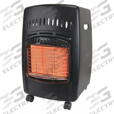 DYNA-GLO Portable Gas Floor Heater: 18,000 BtuH Heating Capacity Output - Portable Gas Radiant Cabinet Heaters